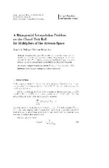 A Bitangential Interpolation Problem on the Closed Unit Ball for Multipliers of the Arveson Space