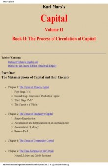 Capital: Volume II