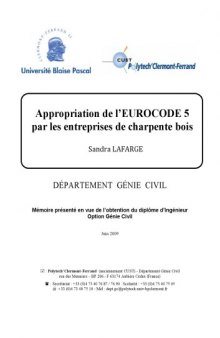 Appropriation de l’EUROCODE 5 par les entreprises de charpente bois