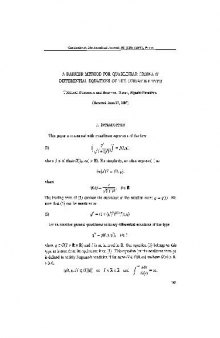 A barrier method for quasilinear ordinary differential equations of the curvature type