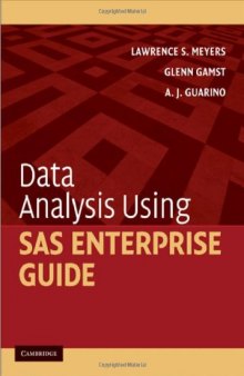 Data Analysis Using SAS Enterprise Guide