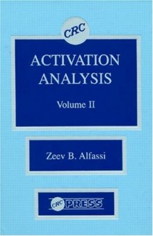 Activation Analysis, Volume II