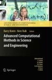 Advanced Computational Methods In Science And Engineering