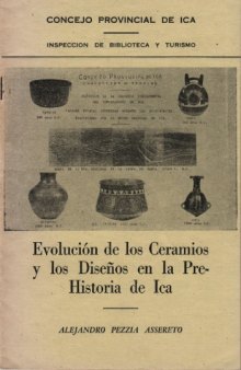 Evolución de los ceramios y los diseños en la prehistoria de Ica