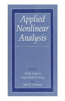 Applied nonlinear analysis