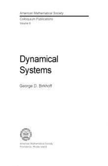 Dynamical Systems