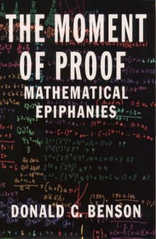 The moment of proof: mathematical epiphanies