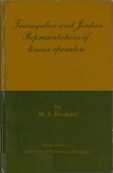 Triangular and Jordan Representations of Linear Operators