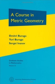 A Course in Metric Geometry