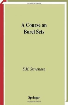 A Course on Borel Sets