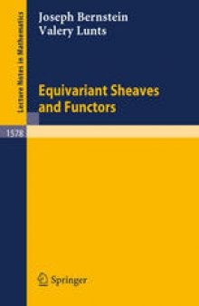 Equivariant Sheaves and Functors