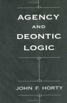 Agency and Deontic Logic