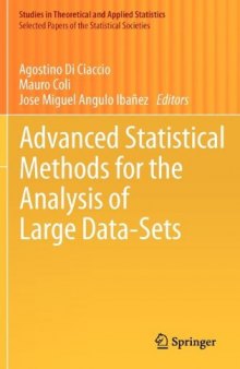 Advanced Statistical Methods for the Analysis of Large Data-Sets