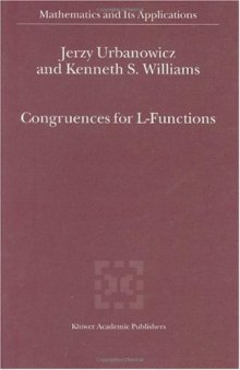 Congruences for L-Functions