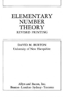 Elementary number theory