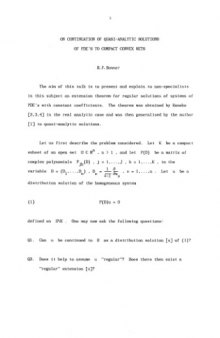 Miniconference on operator theory and partial differential equations, Macquarie University, September 8-10, 1986