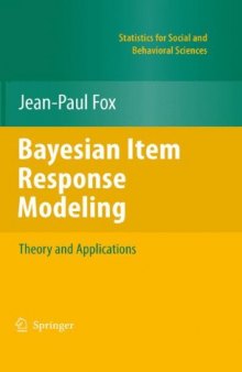 Bayesian Item Response Modeling: Theory and Applications