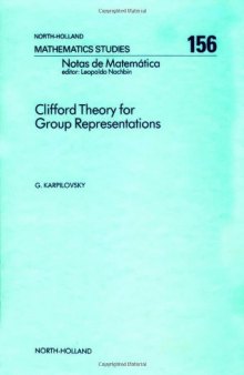 Clifford Theory for Group Representations