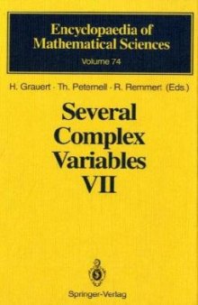 Several Complex Variables VII: Sheaf-Theoretical Methods in Complex Analysis