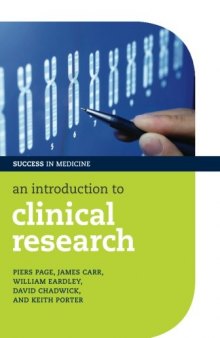 An Introduction to Clinical Research