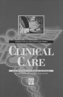 Clinical Care For Lawyers (Medic0-Legal Practitioner Series)