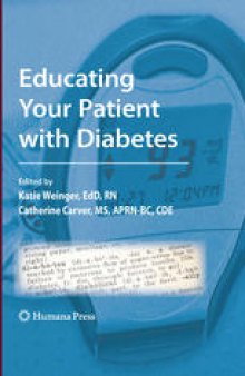 Educating Your Patient with Diabetes 