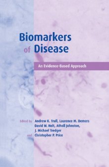 Biomarkers of Disease: An Evidence-Based Approach