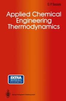 Applied Chemical Engineering Thermodynamics