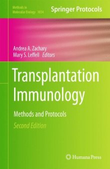 Transplantation Immunology: Methods and Protocols