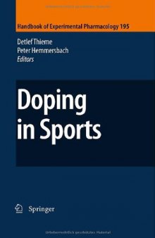 Doping in Sports: Biochemical Principles, Effects and Analysis