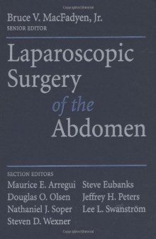 Laparoscopic surgery of the abdomen