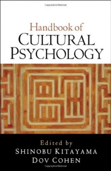 Handbook of Cultural Psychology