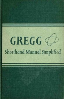 Gregg Shorthand Manual Simplified