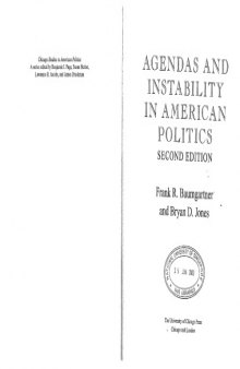 Agendas and Instability in American Politics