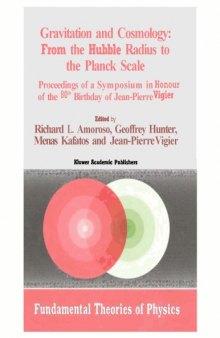 Gravitation And Cosmology - From The Hubble Radius To The Planck Scale