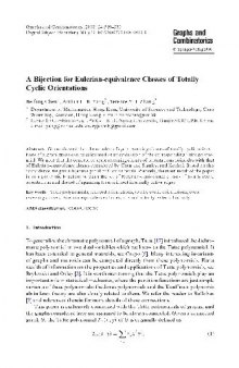 A Bijection for Eulerian-equivalence Classes of Totally Cyclic Orientations