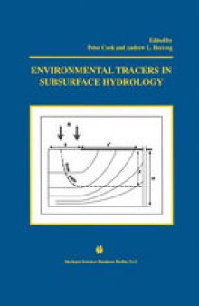 Environmental Tracers in Subsurface Hydrology