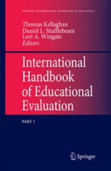 International Handbook of Educational Evaluation