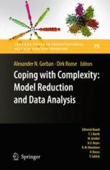 Coping with Complexity: Model Reduction and Data Analysis