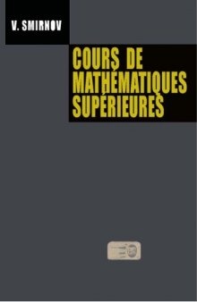 Cours de Mathématiques Supérieures