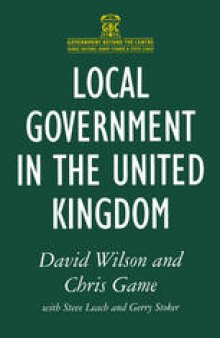 Local Government in the United Kingdom