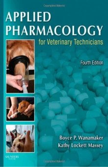 Applied Pharmacology for the Veterinary Technician