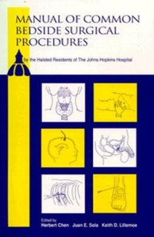 Manual of Common Bedside Surgical Procedures