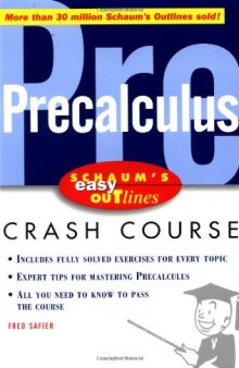 Easy Outline of Precalculus