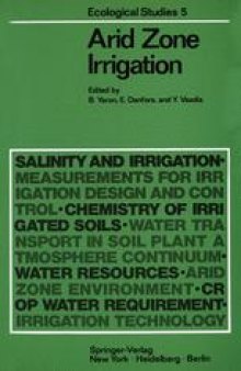 Arid Zone Irrigation