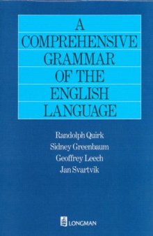 A Comprehensive Grammar of the English Language  