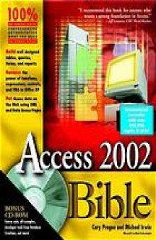 Access 2002 bible