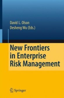 New Frontiers in Enterprise Risk Management