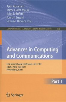 Advances in Computing and Communications: First International Conference, ACC 2011, Kochi, India, July 22-24, 2011. Proceedings, Part I