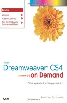 Adobe Dreamweaver CS4 on Demand